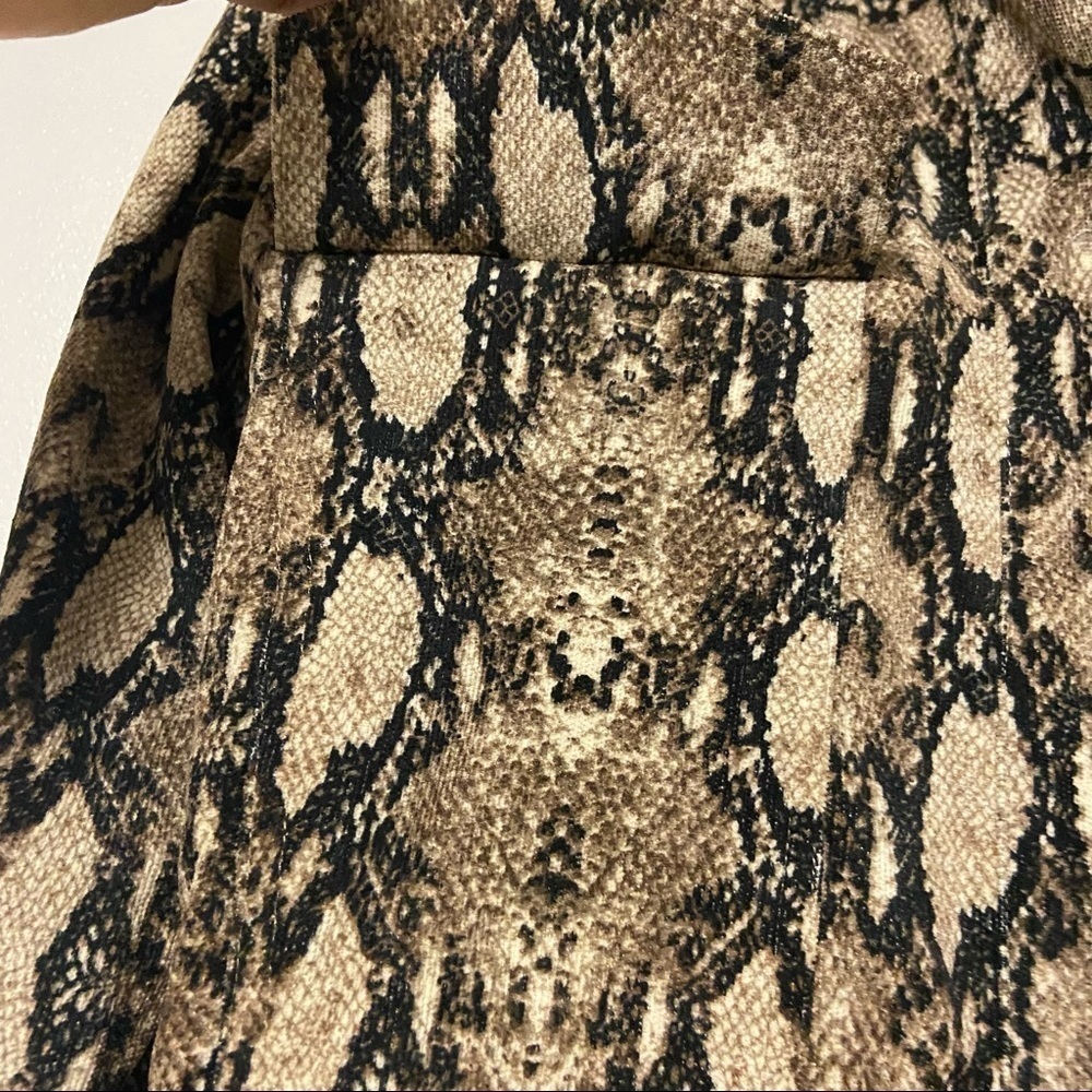 Unknown Brand Sample Snake Print Jacket Size Small - image 4